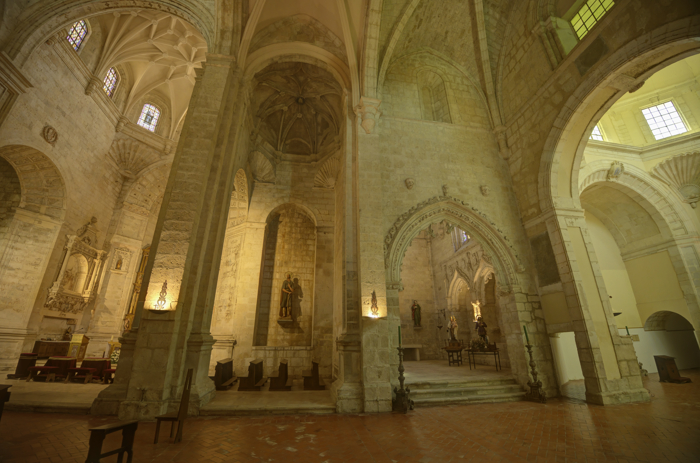 Brazo sur de la cabecera de la iglesia del monasterio de la Espina